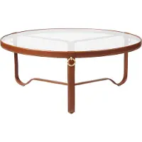 Gubi Adnet salontafel Ø100 cm Tan