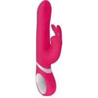 Teazers - Roterende & Vibrerende Rabbit Vibe - Oplaadbaar - Vibrator - Vibrators voor Vrouwen - Sex Toys voor Vrouwen - Vibrators - G-Spot Vibrator - Clitoris Stimulator - Roze
