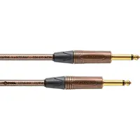 Cordial CSI12PP-METAL ENCORE 6.3 TS jack - 6.3 TS jack recht instrumentkabel 12m