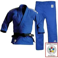 Adidas Champion II Slim Fit IJF 2017 Approved judopak blauw