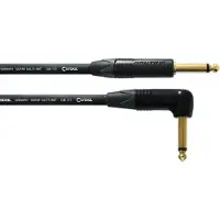 Cordial CSI9PR-175 ENCORE 6.3 TS jack haaks - 6.3 TS jack recht instrumentkabel 9m