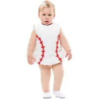 Vegaoo - Honkbal vermomming voor baby's - 6 - 9 maanden (67-69 cm)