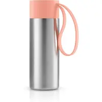 Eva Solo Reisbeker TO GO 350 ml, koraalkleurig deksel, roestvrij staal, Eva Solo