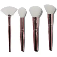 Elf . Cosmetica Blush & Glow Brush Kit Blushes voor het aanbrengen van poeder Blush Bronzer & Highlighter Cre?ert een naadloze afwerking