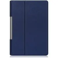 Shop4 - Lenovo Yoga Smart Tab 10.1 Hoes - Smart Book Case Donker Blauw