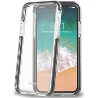 Celly HEXAGON900BK (iPhone X) Transparant