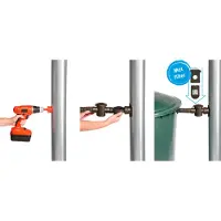 Garantia Vulautomaat Speedy Avanti+filter Grijs voor regenton