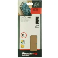 Piranha schuurstrookset K150 10 stuks X31090-XJ