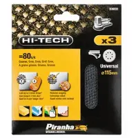 Piranha schuurgaas rond 115mm K80 X39222-XJ