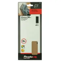 Piranha schuurstrook K100 280x115 mm 10 stuks X31045-XJ