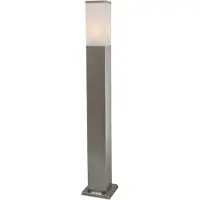 QAZQA Moderne buitenlamp paal staal 80 cm IP44 - Malios