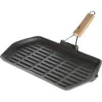 Mustang Gietijzeren koekenpan 21x35 cm - BBQ Gereedschap - Barbecue accessoires