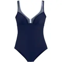 LASCANA Badpak navy / wit