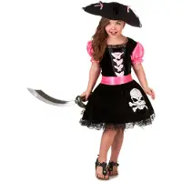 Vegaoo Girly piraten outfit voor meisjes