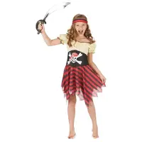 Vegaoo Zeeschuimer piratenpak voor meisjes