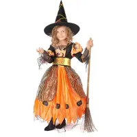 Vegaoo Halloween heksen Kostuum voor meisjes