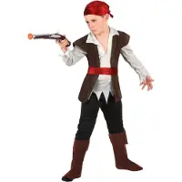 Vegaoo Piraat van de zeven zeeën outfit voor jongens