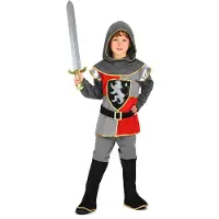 Vegaoo Middeleeuwse ridder outfit voor jongens