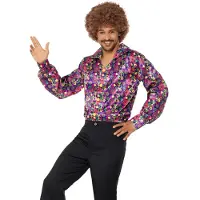 Smiffys Leuke hippie blouse Moon voor heren