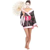 Vegaoo Kort geisha kostuum voor dames