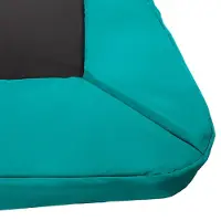 Magic Circle Pro Trampoline Rand Rechthoekig Groen 214 x 305 cm