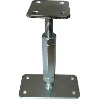 Buitenspeelgoed Keupink Verstelbare paalhouder met plaat