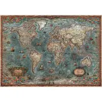 Educa Mapamundi Historico Puzzle 8000 Pieces Veelkleurig 14-99 Years Kinderen