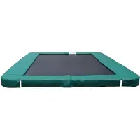 MoonWalker Trampoline Rand Rechthoek Magic Circle Pro Groen 420x265 cm