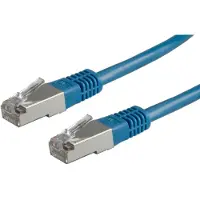 Value Patchkabel Cat.6 (klasse E) S/FTP (PiMF), blauw, 1,5 meter