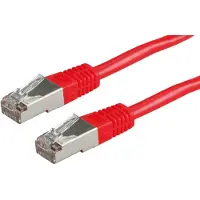 Roline Netwerkkabel | Cat5e S/FTP | 2 meter (100% koper, Rood)