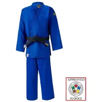 Mizuno Judopak Yusho IJF | Blauw (Maat: 2 (160))