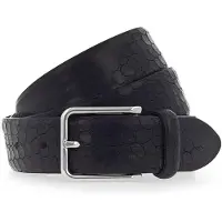 B.belt Riem leer 100 cm zwart