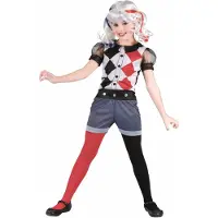 Vegaoo Harlequin kostuum voor meisjes