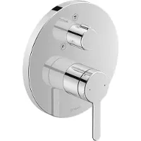Duravit C.1 - Inbouw douchemengkraan, voor 2 functies, chroom C14210012010
