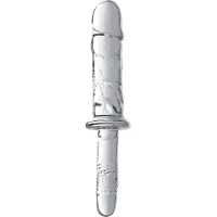 Master Series Brutus - Glass Dildo Thruster