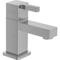 AquaVive Toiletkraan Lena - Keramisch - Inox - 5cm