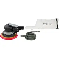 Ks Tools 515.3066 Grove slijpmachine met perslucht-excentrische schuurmachine met stofafzuiging