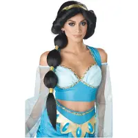 Vegaoo - Dames woestijnprinses pruik