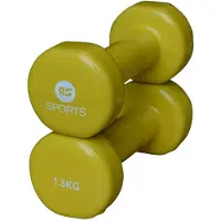 Rs Sports Vinyl dumbells 2 x 1.5 kg