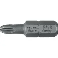Rotec PRO Insertbit PZ 2-R L=25mm C 6,3 BASIC, 4,2 - 4,4mm - 10 stuks - 8030005