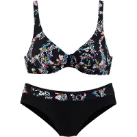 Petite fleur Beugelbikini met bloemenprint | Maat DD