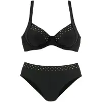 LASCANA Bikini zwart