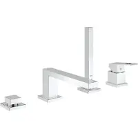GROHE Eurocube 4-gats badrandcombinatie Chroom