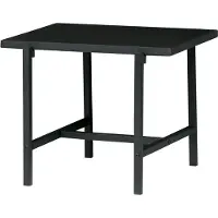 Bepurehome Bijzettafel Turn 50 x 44cm, kleur Zwart