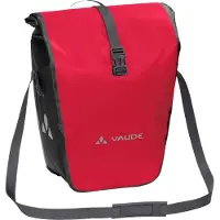 Vaude Aqua Back Single, waterdichte fietstas, rood