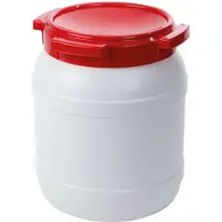 No Label Waterkluis 15,4L Jerrycan Wit