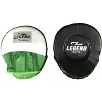 Legend Sports Hyper Speed Stootkussen Zwart/Groen Leer - Hoogste kwaliteit - Gemaakt van runderleder - Ultra soepel legend fiber