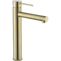 Best design Wastafelmengkraan Nancy 30 cm 1-hendel Mat Goud