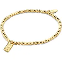 CO88 Collection Collection Divine 8CB 90664 Stalen rek armband - hanger - One-size - goudkleurig