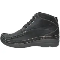 Wolky Roll Shoot 06242 Veterschoenen | Maat 37 Dames Zwart